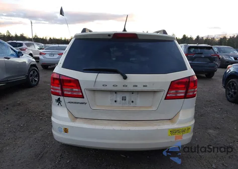 2017 Dodge Journey Se z USA, uszkodzony, nr VIN 3C4PDCAB8HT557063